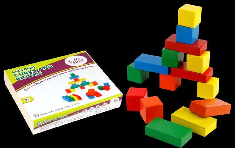 LET\'S BUILD - CUBES BRICKS Educational toys