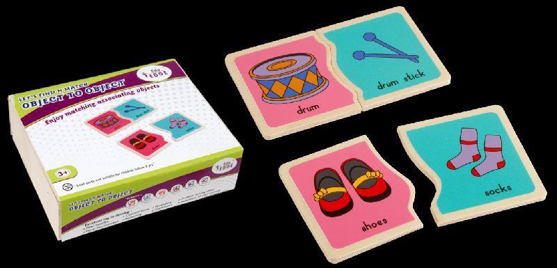 LET\'S FIND N MATCH - OBJECTS TO OBJECTS Educational Toy