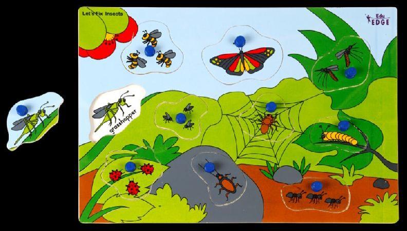 LET'S FIX - INSECTS Educational toys