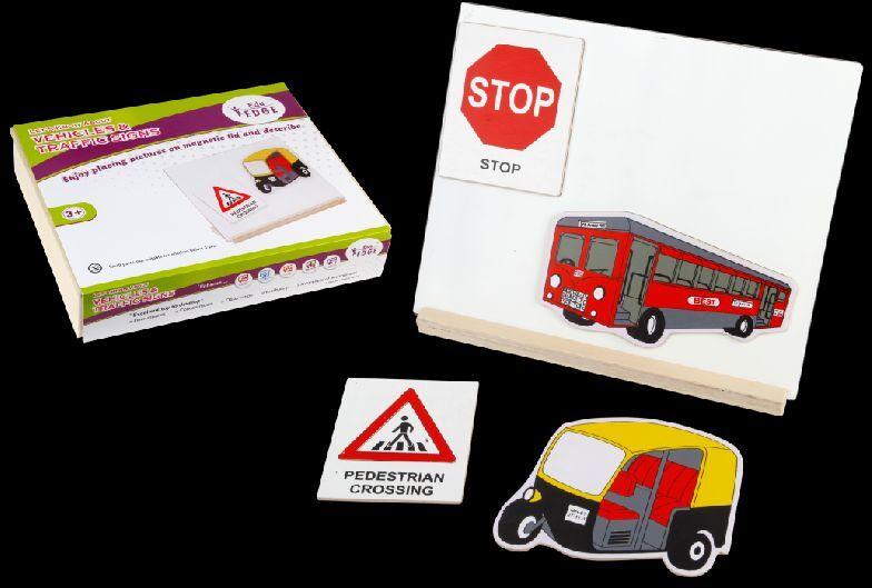 LET'S KNOW ABOUT - VEHICAL & TRAFFIC SIGNS Educational toys