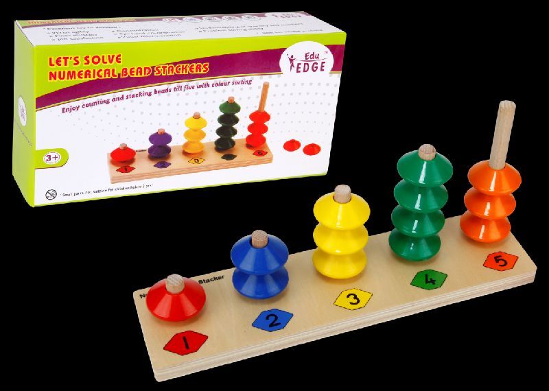 LET'S SOLVE - NUMERICAL BEAD STACKE Educational Toy