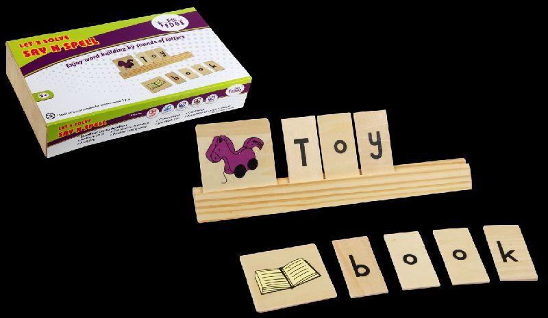 LET'S SOLVE - SAY N SPELL Educational Toy
