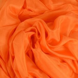 belly dance silk veil Orange