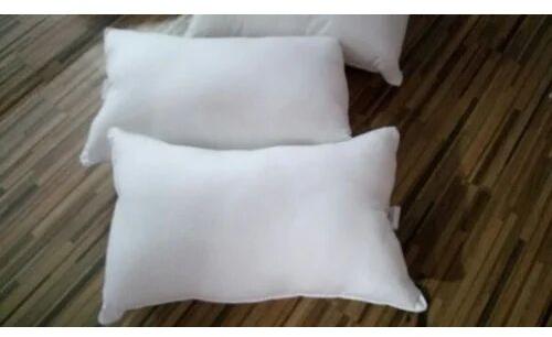 Sponge Foam Pillow, Color : White