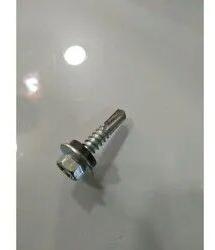 SS Silver Self Drill Screw, for Construction, Features : Simple installation, High strength, Durable finish standard.s