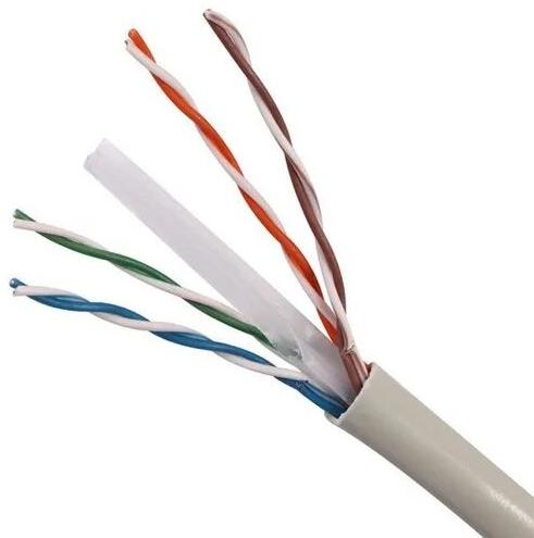 D-link White PVC Cat 6 UTP Cable