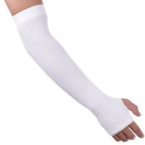 Plain cotton hand sleeve, Feature : Disposable