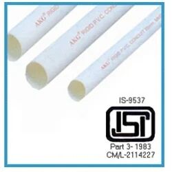 PVC Conduit Pipes, Length : 3 Meter