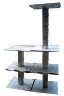 Stainless Steel Table Frames, Size : 1500x700x725 mm