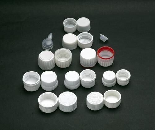 Plastic Screw Caps, Color : White