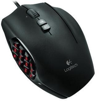 Logitech Gaming Mouse, Cable Length : 6.5 ft (2 m)