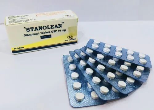 STANOLEAN Stanozolol Tablet, Packaging Size : 50 TABLETS 