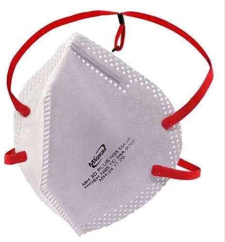 MAGNUM 3D Face Mask, for Medical Purpose, Anti Pollution, Certification : NIOSH