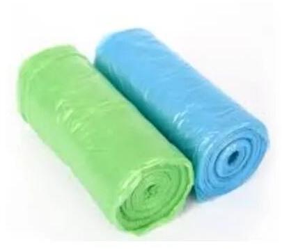 Plastic Biodegradable Garbage Bags, Color : Green, Blue