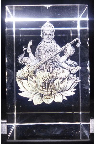 Saraswati Devi With Led Base