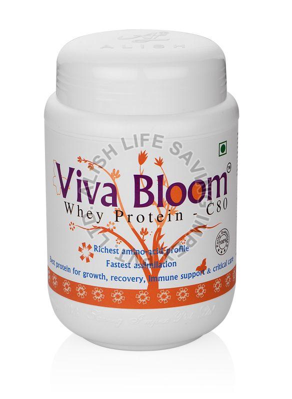 C-80 400gm viva bloom whey protein, for Medicinal, Food, Style : Dried