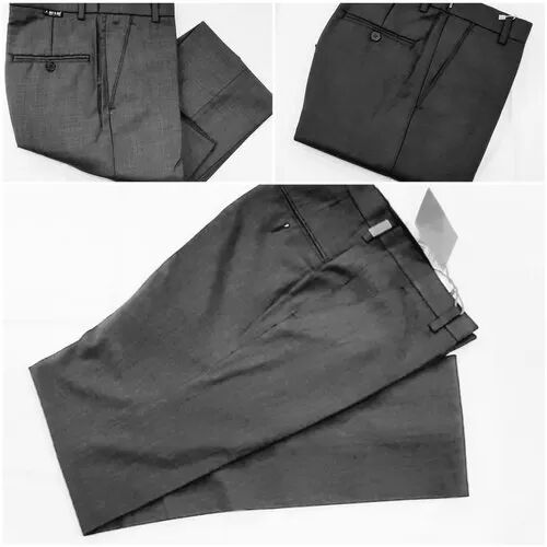 Plain Black Formal Pant, Occasion : Office Wear