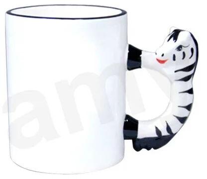 Ceramic Animal Handle Mug, Capacity : 300 ml