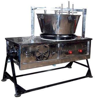 Bharat Engineering Stainless Steel Peanut Chikki Making Machine, Capacity : 12kg