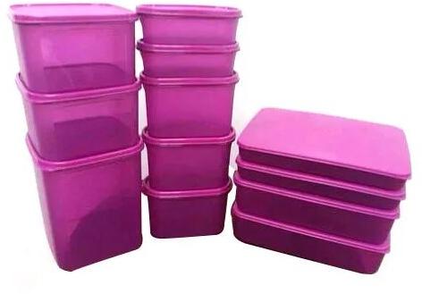 Tupperware Colored Box