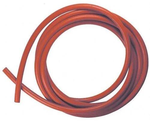 Orange Round Silicone Rubber Cord, Size : 45 mm