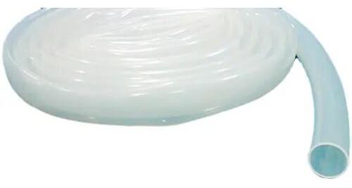 White Silicone Rubber Sleeve, Shape : Round