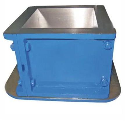 Square Stainless Steel Cube Moulds, for Industrial, Color : Blue