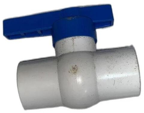 245 Psi PVC Ball Valve, Color : White