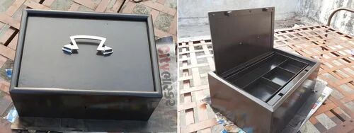 Rectangle Mild Steel Cash Box