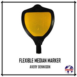Avery Dennison Plastic Flexible Median Marker