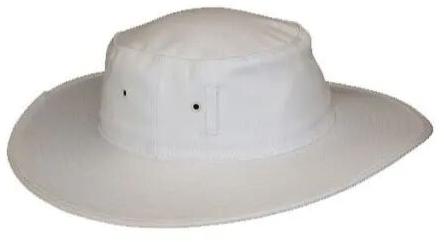 Round Cricket Hats, Pattern : Plain