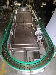 Stainless Steel Slat Chain Conveyor