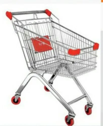 Mild Steel Supermarket Trolley