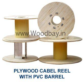 Plywood Cable Drums/Reels With PVC Barrel