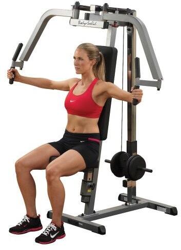 BODY-SOLID PLATE LOADED PEC MACHINE