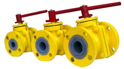 Radiant Cast Iron Pfa Lined Ball Valve, Size : 1 Inch-12 Inch