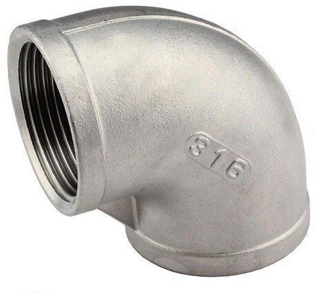 Equal STAINLESS STEEL ELBOW, for Hydraulic Pipe, Connection : Welded, Female