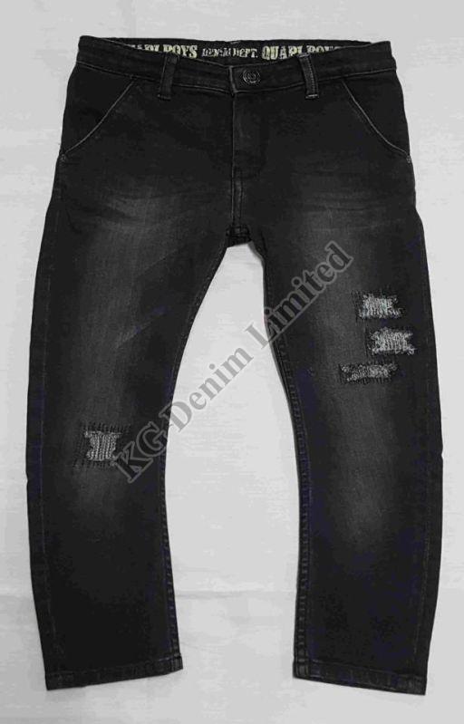 Boys Black Denim Jeans