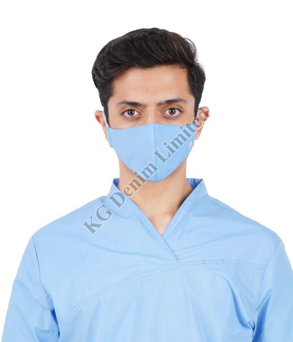 Surgical Blue Cotton Mask