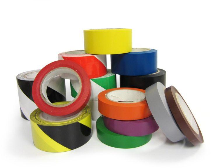 Stripped Floor Marking Tape, Packaging Type : Box