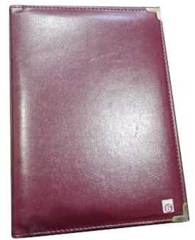 Jawahar Rectangular Leather menu covers, Size : A5