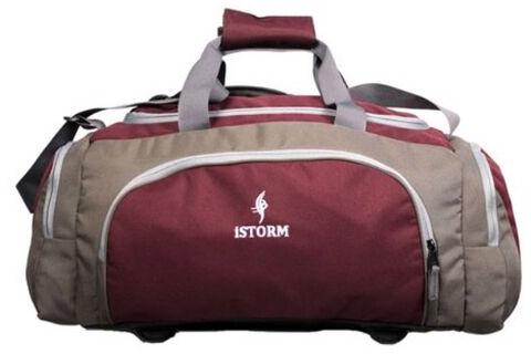 I-Storm Duffel Bag, Color : Purple, GreY