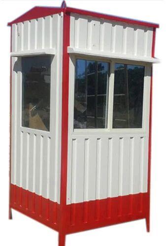 Steel Portable Security Cabin, Feature : Easily Assembled, Glass, Eco Friendly
