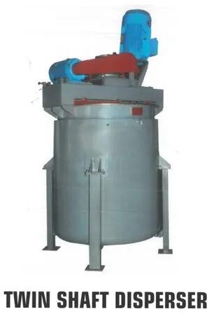 Stainless Steel Twin Shaft Dispersers, Capacity : 100kg