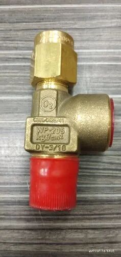 Gas Cylinder Valve, Color : Gold