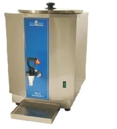 Stainless Steel Milk Warmer, For Commercial, Capacity : 10 Ltr.