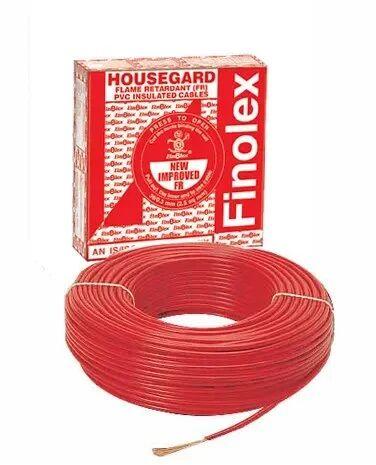 FR Finolex Electrical Wire, Color : Red