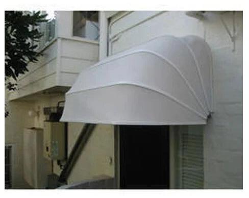 Plain PVC Fabric Dome Awning, Frame Material Available : Aluminum