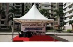 Polyester Plain Promotional Canopy Tent, Color : White