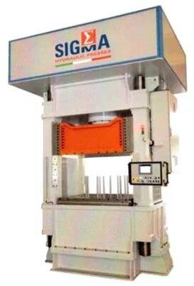 Mild Steel 50/ 60Hz Sigma Hydraulic Presses, Capacity : Upto 100 Ton